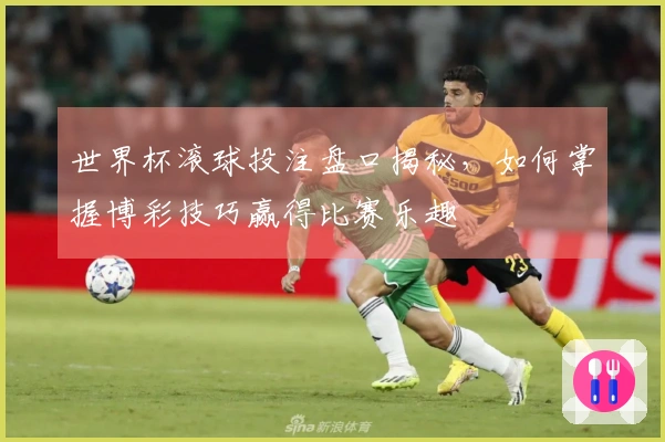 世界杯滚球投注盘口揭秘，如何掌握博彩技巧赢得比赛乐趣